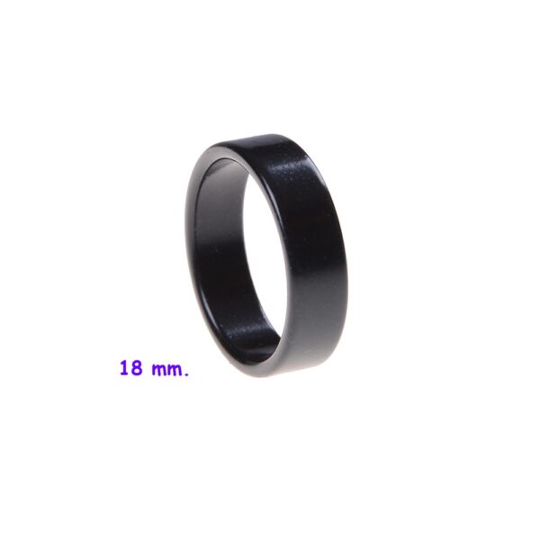 Anillo PK plano - color negro (PK ring black) - Imagen 3