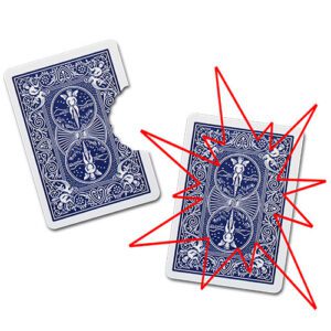 Carta mordida (bite card)