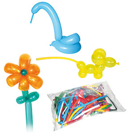 Globos para figuras de globoflexia + Inflador