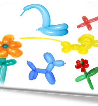 Como inflar globos largos