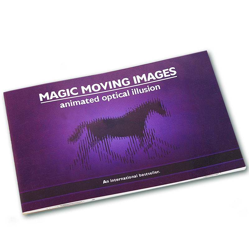 Libro mágico con imágenes en movimiento (magic moving images)