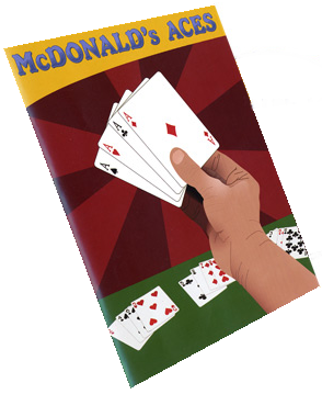 Juego de cartas McDonald's Aces