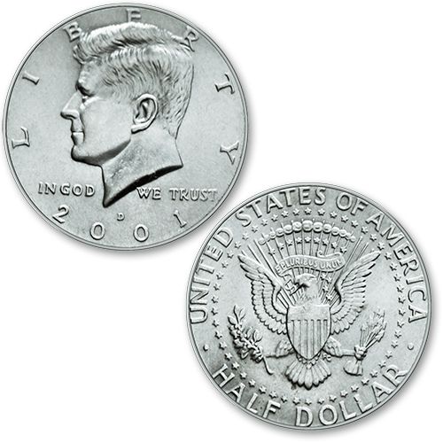 Monedas de medio dólar - Kennedy (half dollar)