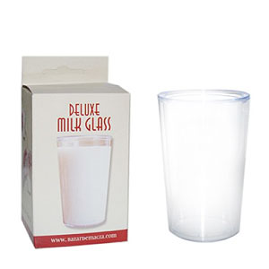 Vaso de leche deluxe (deluxe milk glass)